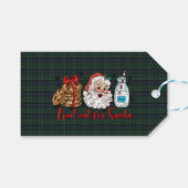 MacCallum Modern Clan Tartan Weihnachten Geschenkanhänger (Vorderseite (Horizontal))