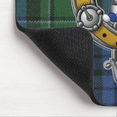 MacCallum Tartan & Abzeichen Mousepad (Ecke)