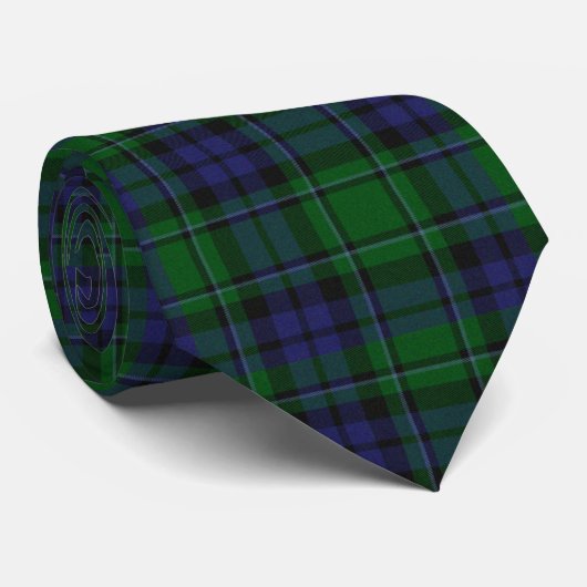MacCallum Tartan Kariert Krawatte (Gerollt)