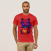 Maccaronin Geldkatze T-Shirt (Vorne ganz)