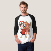 Maccaronin Scroll Krieger T-Shirt (Vorne ganz)
