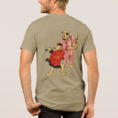 Maccaronin Scroll Warriors IV Tri-Blend Shirt (Rückseite)