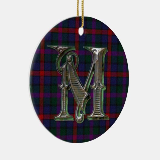 MacCaughan Kariert Monogram Ornament (Rechts)