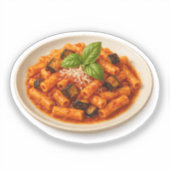 Maccheroni alla Norma Sticker (Vorderseite)