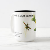 Macchi C.200 Saetta Tasse (Vorderseite Links)