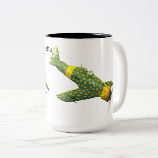 Macchi C.200 Saetta Tasse (VorderseiteRechts)