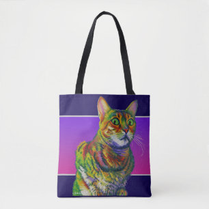 Macchi Kitty betrachtet Sie unglaube Tasche
