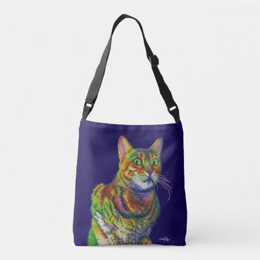 MACCHI MIRRORED TRAGETASCHEN MIT LANGEN TRÄGERN (Rückseite)