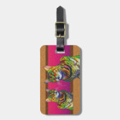 MACCHI SQUARED GEPÄCKANHÄNGER (Vorderseite vertikal)