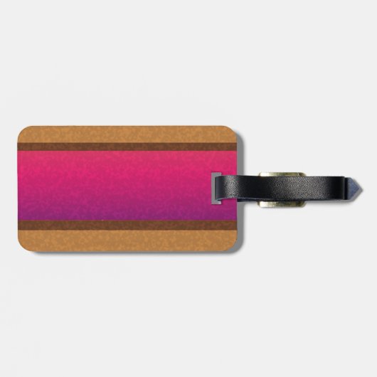 MACCHI SQUARED GEPÄCKANHÄNGER (Rückseite horizontal)