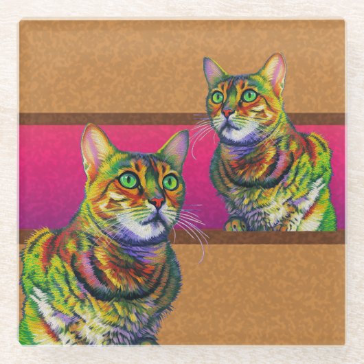 MACCHI SQUARED GLASUNTERSETZER (Vorderseite)