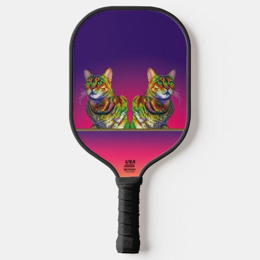 Macchi Squared Pickleball Schläger (Rückseite)