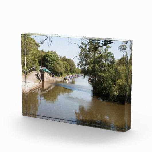 Macclesfield Canal Higher Poynton Cheshire Fotoblock (Rechts)
