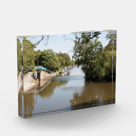 Macclesfield Canal Higher Poynton Cheshire Fotoblock (Links)