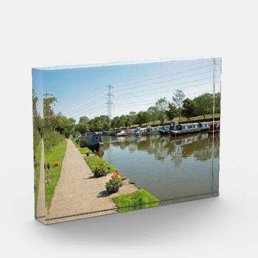 Macclesfield Canal Higher Poynton Cheshire Fotoblock (Links)