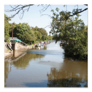 Macclesfield Canal Higher Poynton Cheshire Fotodruck