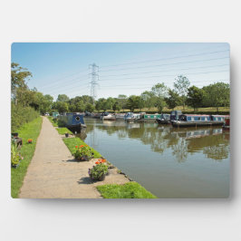 Macclesfield Canal Higher Poynton Cheshire Fotoplatte