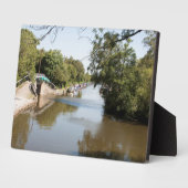 Macclesfield Canal Higher Poynton Cheshire Fotoplatte (Seite)