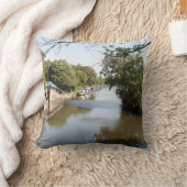 Macclesfield Canal Higher Poynton Cheshire Kissen (Decke)