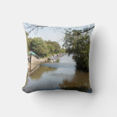 Macclesfield Canal Higher Poynton Cheshire Kissen (Vorderseite)