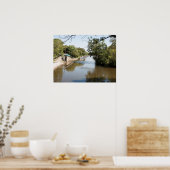 Macclesfield Canal Higher Poynton Cheshire Poster (Küche)