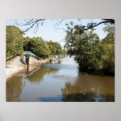 Macclesfield Canal Higher Poynton Cheshire Poster (Vorne)