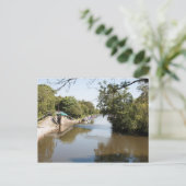 Macclesfield Canal Higher Poynton Cheshire Postkarte (Stehend Vorderseite)
