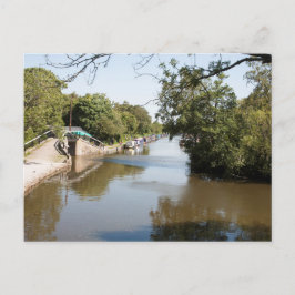Macclesfield Canal Higher Poynton Cheshire Postkarte