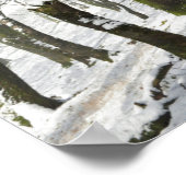 Macclesfield Forest Winter Card Canvas Print Poster (Ecke)