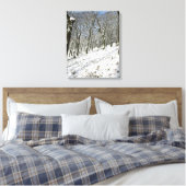 Macclesfield Forest Winter Card Leinwanddruck (Insitu (Schlafzimmer))