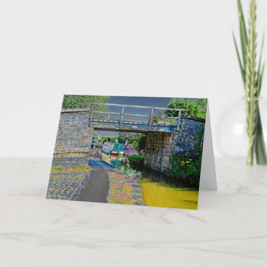 Macclesfield-Kanal Karte (Vorderseite)