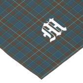 MacConnell Clan Tartan Kariert Mit Monogramm Kurzer Tischläufer (Ecke)