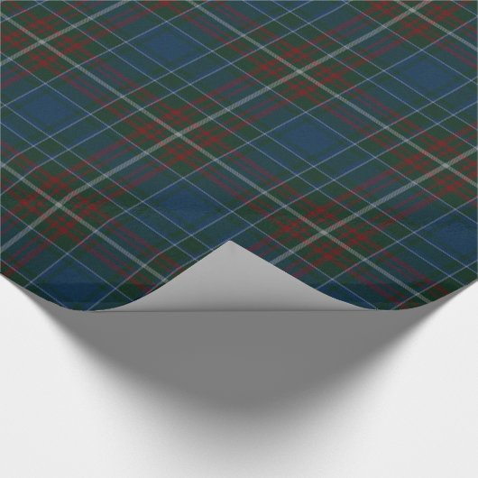 MacConnell Tartan Kariertes Wrapping Paper Geschenkpapier (Ecke)