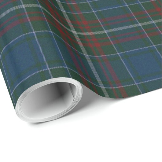 MacConnell Tartan Kariertes Wrapping Paper Geschenkpapier (Rolleneckpunkt)