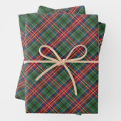 MacCulloch Tartan Karierte Weihnachten Geschenkpapier Set (Beispiel)