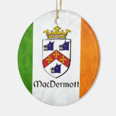 MacDermott Irish Keramik Ornament (Links)