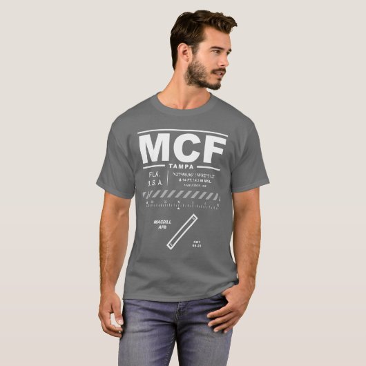 MacDill Air Force Base MCF T - Shirt (Vorne ganz)
