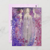 MacDonald Art Nouveau Drei Parfüms Postkarte (Vorne/Hinten)