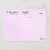 MacDonald Art Nouveau Drei Parfüms Postkarte (Rückseite)