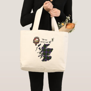 MacDonald-Clan-Abzeichen-Jumbo-Tasche Jumbo Stoffbeutel