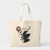 MacDonald-Clan-Abzeichen-Jumbo-Tasche Jumbo Stoffbeutel (Vorne)