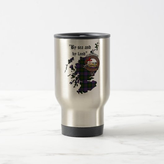 MacDonald Clan Abzeichen Travel Mug Reisebecher (Mittel)