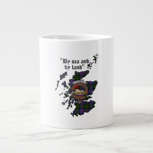 MacDonald Clan-Abzeichen-Tunnel-bohrwagenTasse Jumbo-Tasse