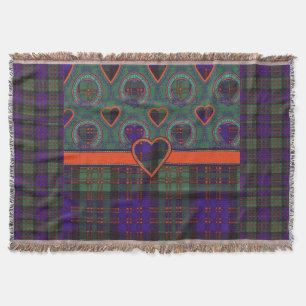 Macdonald Clan karierter schottischer Tartan Decke