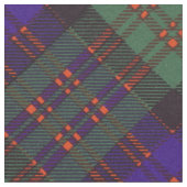 Macdonald Clan karierter schottischer Tartan Stoff (Nahaufnahme)