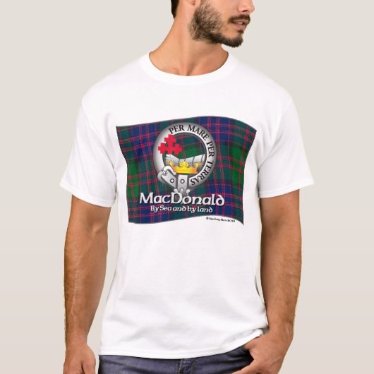 MacDonald Clan-T-Shirt T-Shirt (Vorderseite)