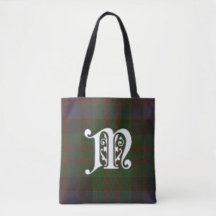 MacDonald Clan Tartan Monogram Tasche