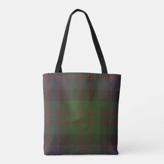 MacDonald Clan Tartan Monogram Tasche (Rückseite)