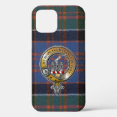MacDonald Clanranald Tartan & Abzeichen Case-Mate iPhone Hülle (Rückseite)