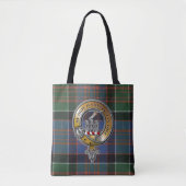 MacDonald Clanranald Tartan & Abzeichen Tasche (Vorderseite)